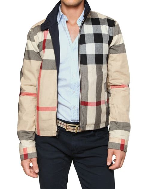 burberry baseball jacket|burberry sport jacket men's.